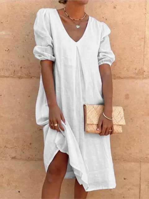Women's Elegant Casual Midi Dress