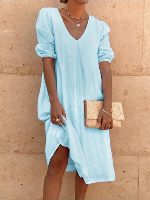 Women's Elegant Casual Midi Dress