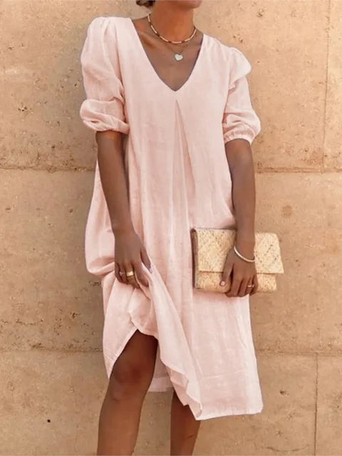 Women's Elegant Casual Midi Dress