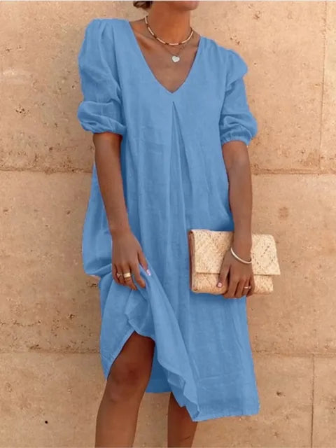 Women's Elegant Casual Midi Dress