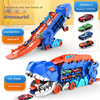 Dino City Transporter – Race Track & Transformable Truck
