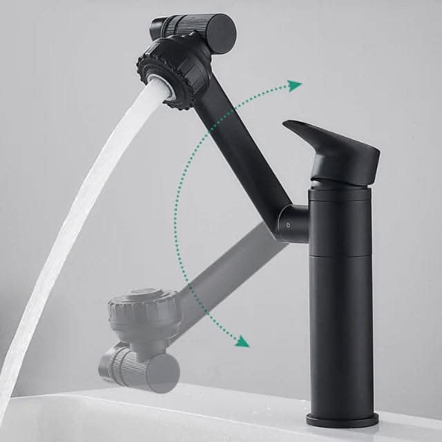 FLEXISPOUT – 360° Flexible Tap with Spray Function for the Sink