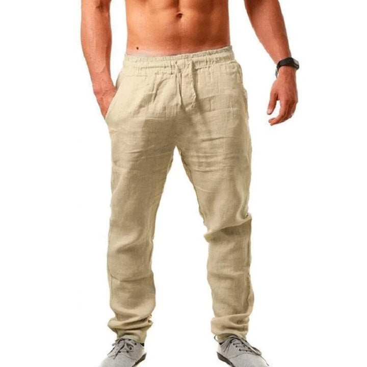 Airy Linen Trousers for Men - Noah