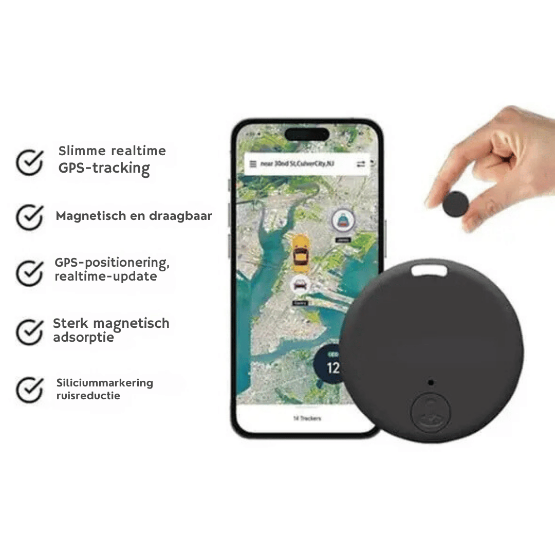 3x Mini GPS Tracker - Car and Key Finder
