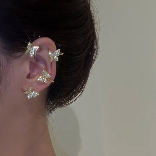 EARELEGANCE – Delicate Adjustable Clip-On Earrings