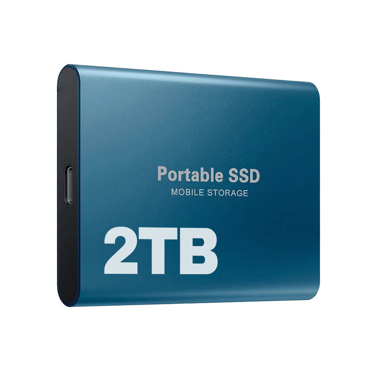 High-speed 2 TB external SSD