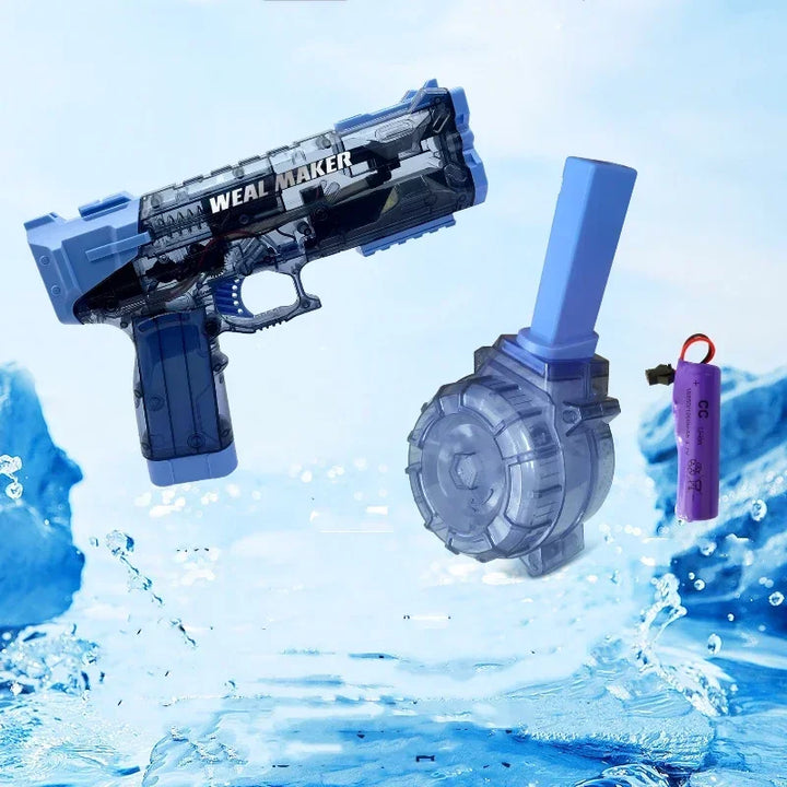 SplashForce Ultimate Soaker | Rechargeable Electric Water Gun for Continuous Firing