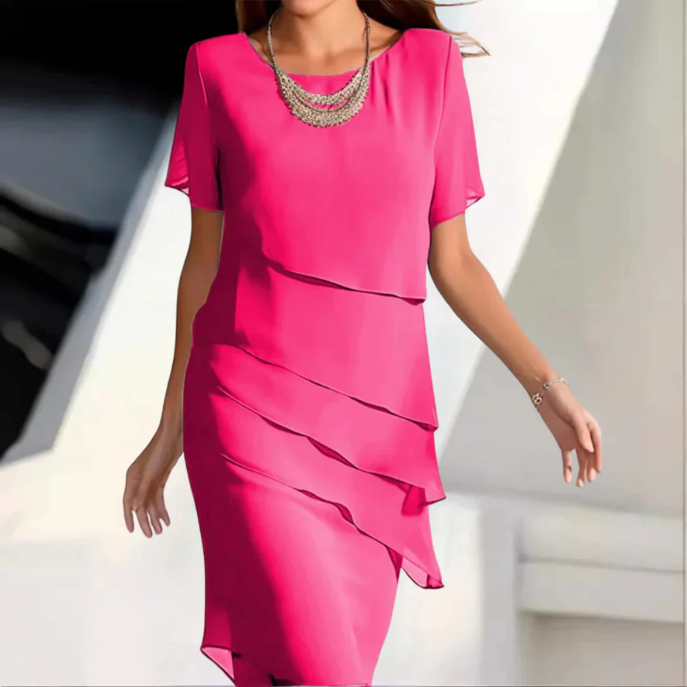 JacobNora AUS – Chiffon Midi Dress