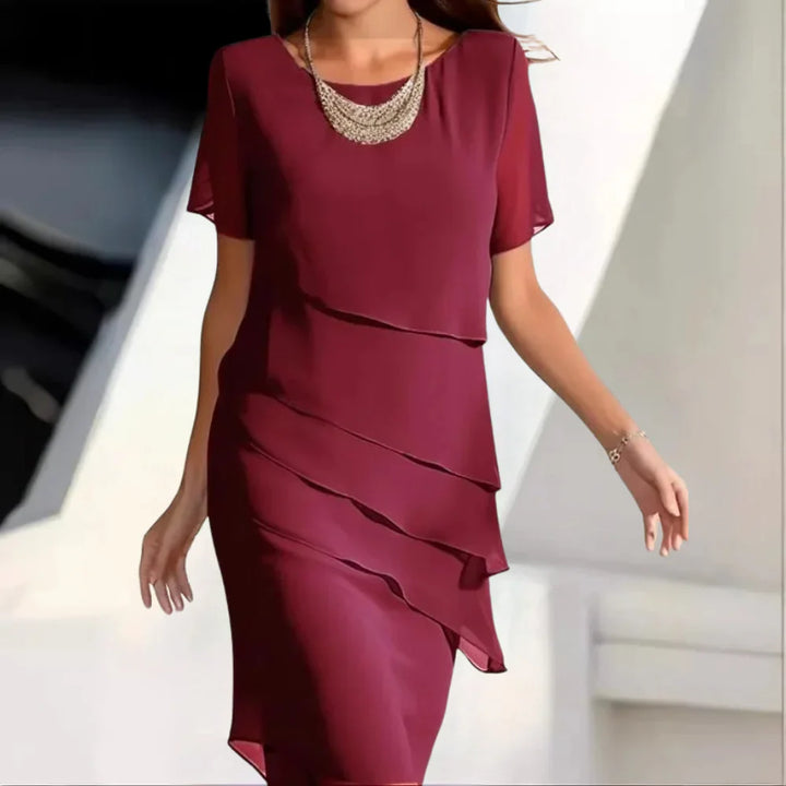 JacobNora AUS – Chiffon Midi Dress