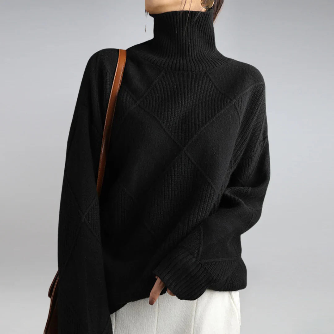 Classic Wool Turtleneck Sweater
