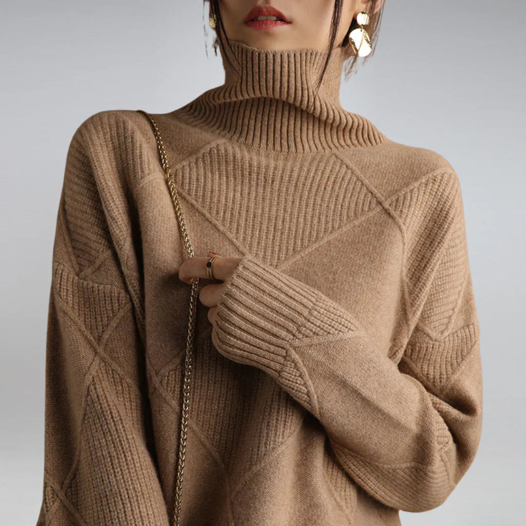 Classic Wool Turtleneck Sweater