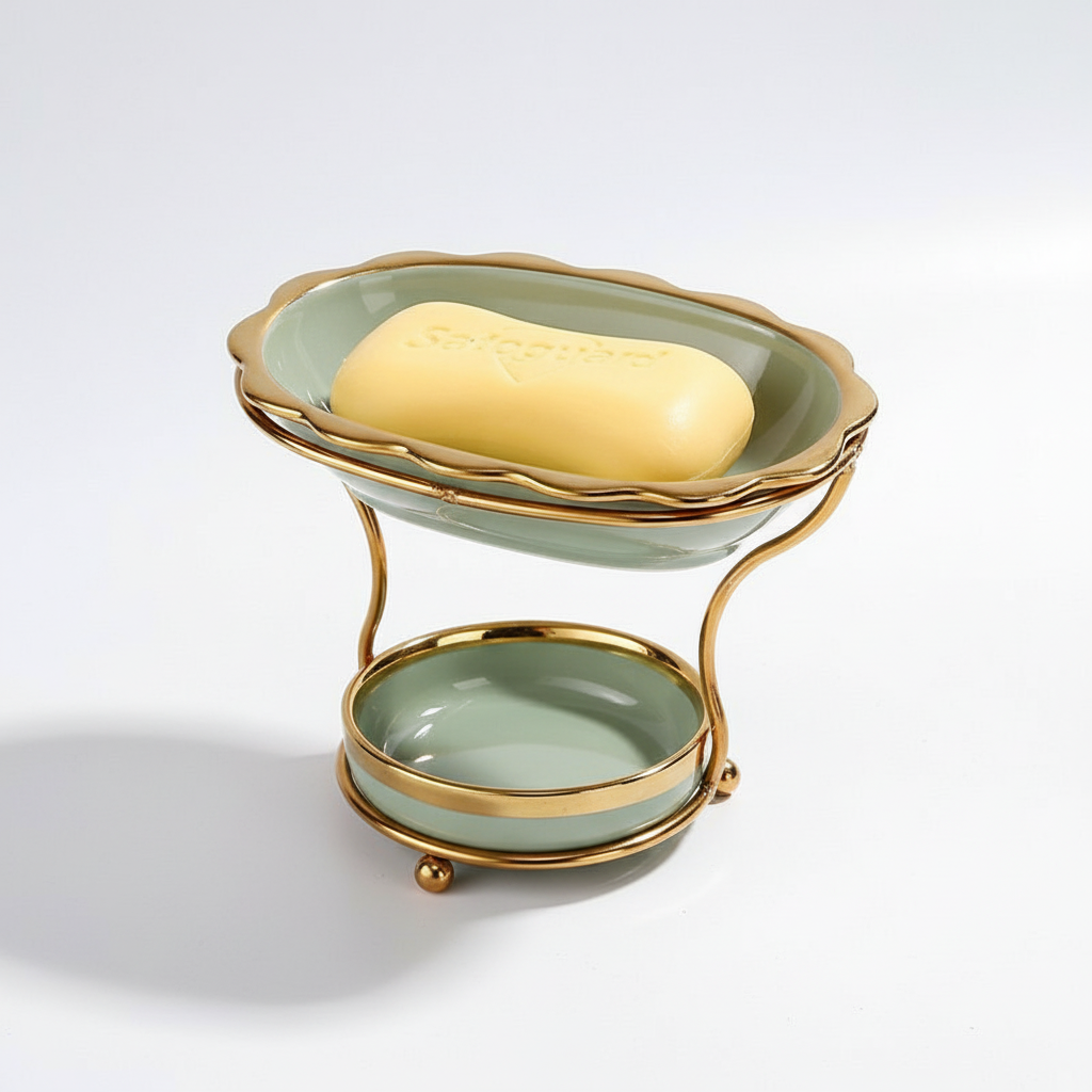 Raised Porcelain Soap Dish - DryGrace