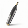 Professional Ultra-Thin Precision Trimmer | Titanium Stainless Steel Blades | Built-In LED Light | Micro-Oscillation Technology | For Nose, Ears and Contours