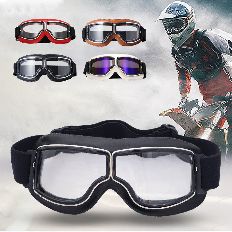 Vintage Motorcycle Glasses