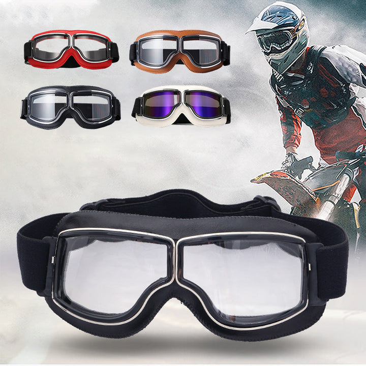 Vintage Motorcycle Glasses