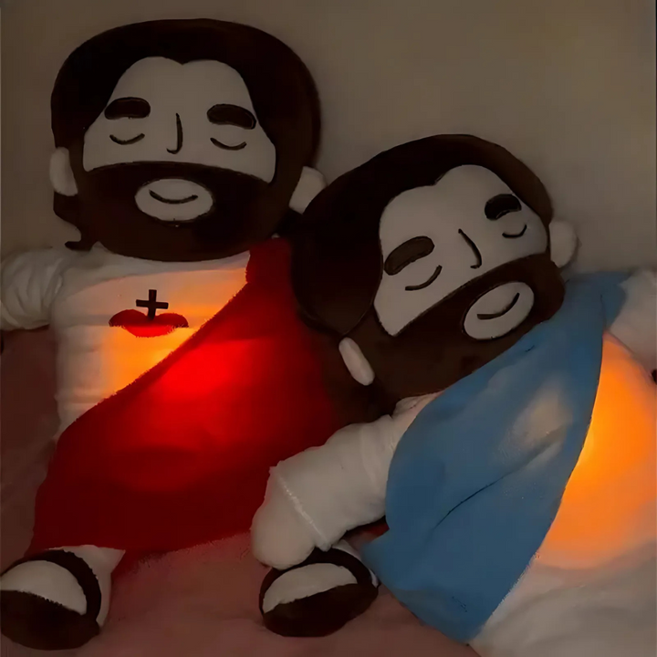 Soft Toy with Breathing Movement and Light – Relaxing Aid for Children