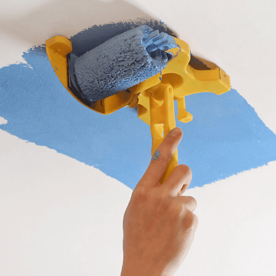 Paint Roller | Clean Edges Without Tape | Roller Technique with Edge Guide | EdgeGlide