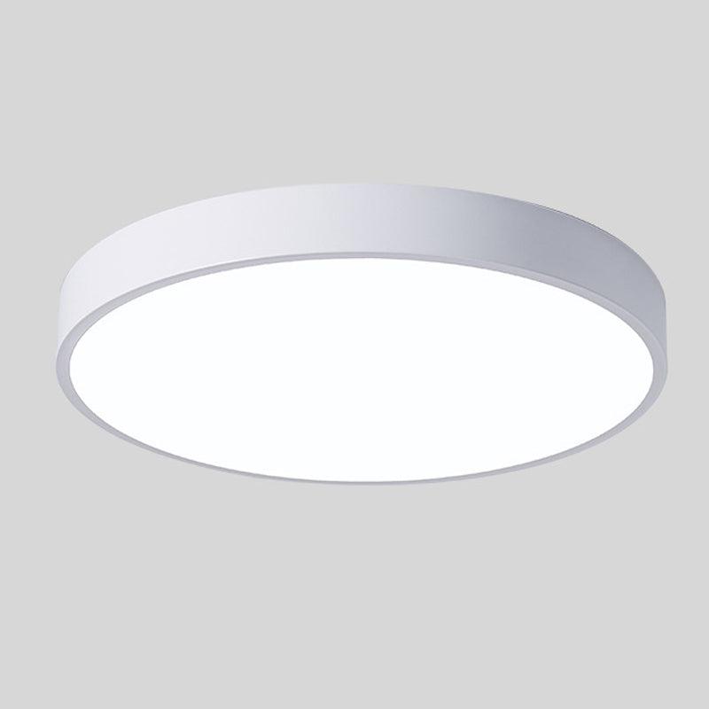 Nordic Macaron Round Wooden Ceiling Lamp