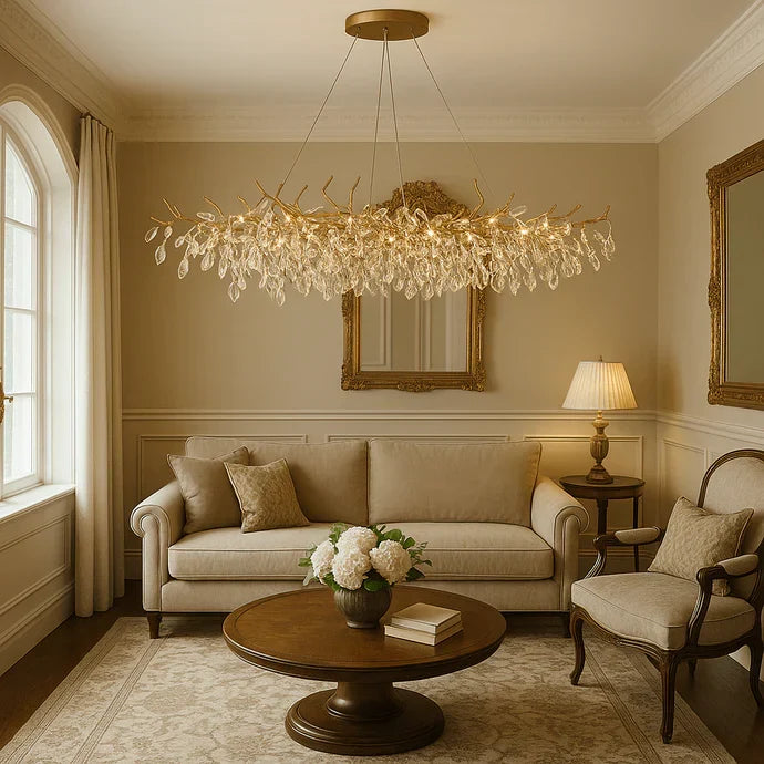 Elegant Branch Chandelier – Modern Crystal Pendant Lamp