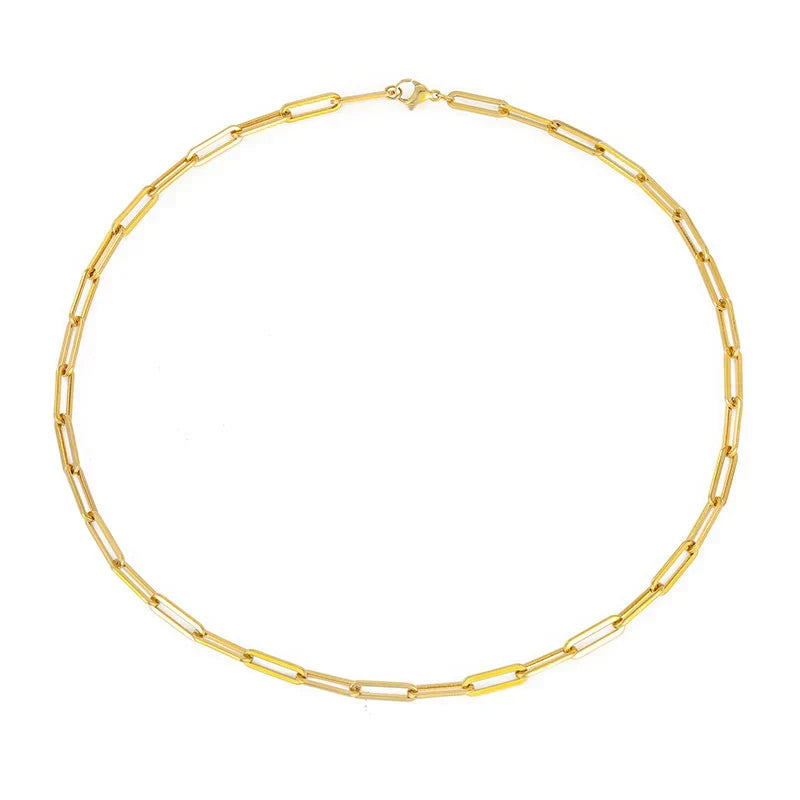 Refined white gold necklace with subtle shine