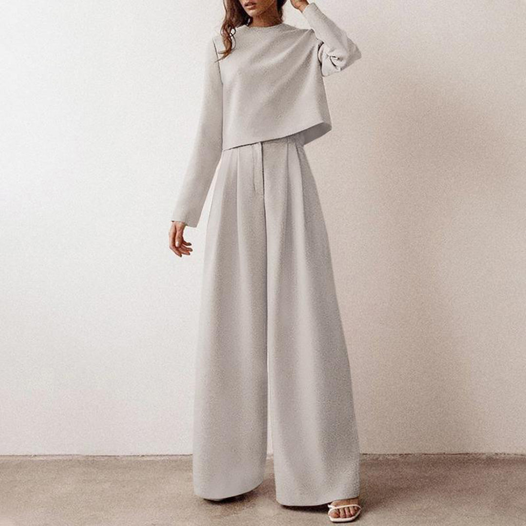 Two-Piece Palazzo Set for Women