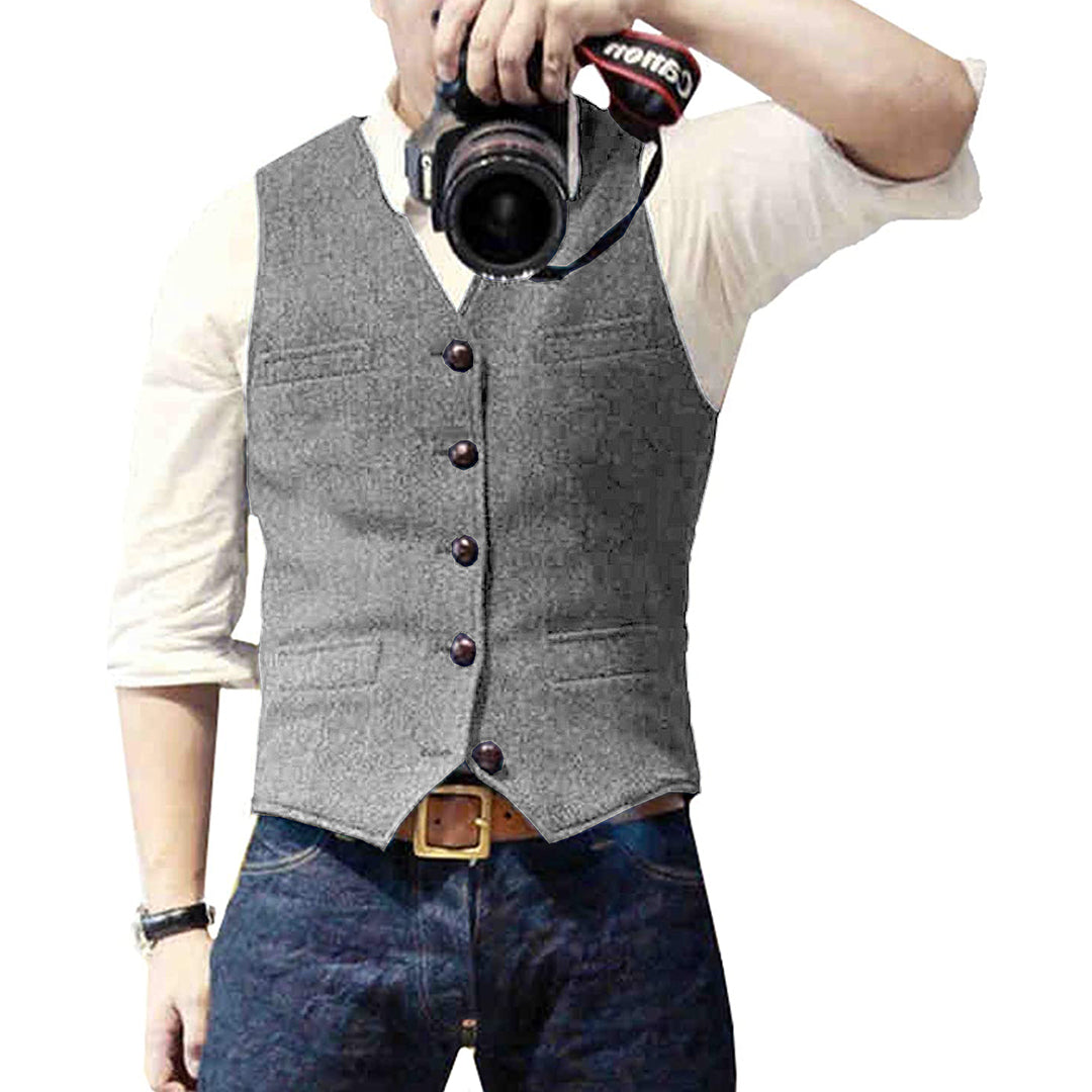 Men’s Denim Vest