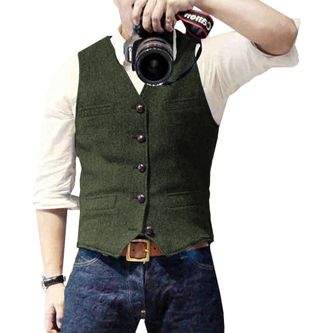 Men’s Denim Gilet