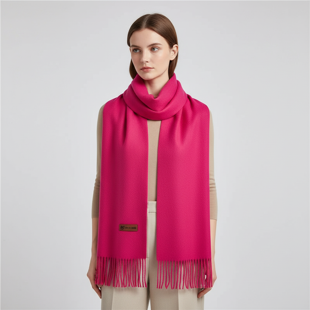 Oversized Cashmere Scarf - Cashluxe