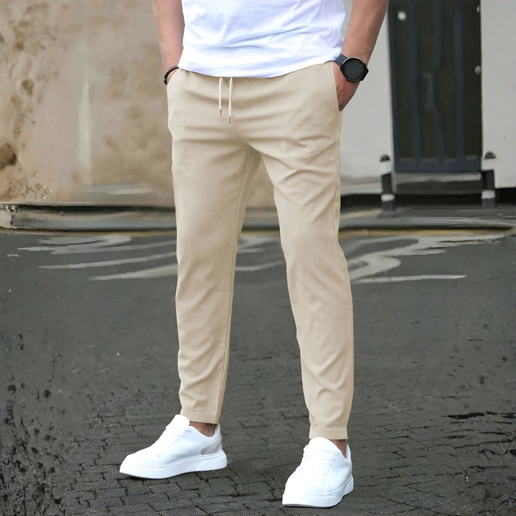 Men’s Slim Fit Drawstring Pants