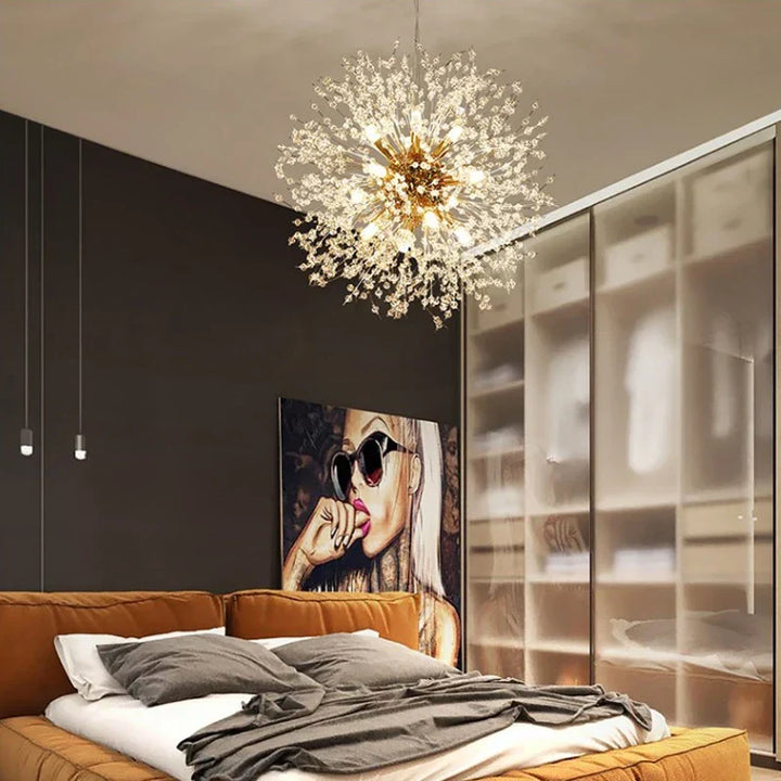 Exclusive Crystal Chandelier – Elegant Ceiling Lamp for Refined Interiors