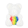 VivaBloom Romantic Rose Bear | Elegant Handmade Rose Bear for Loving Moments