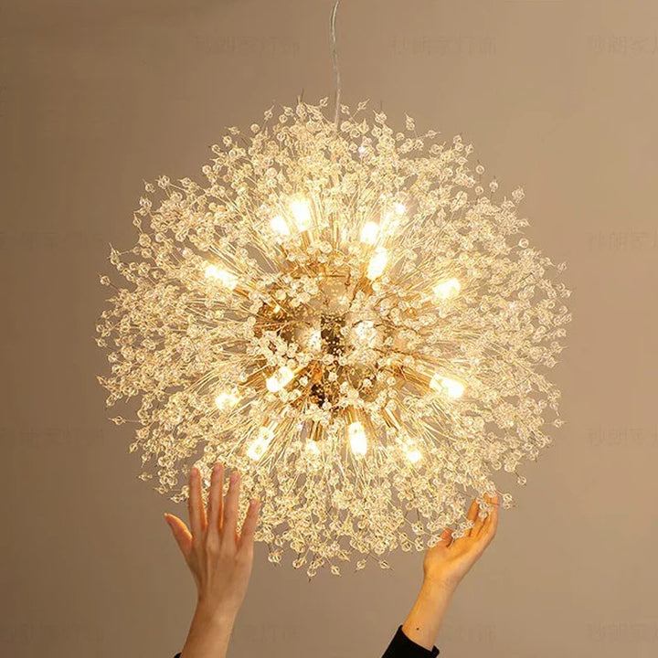 Exclusive Crystal Chandelier – Elegant Ceiling Lamp for Refined Interiors