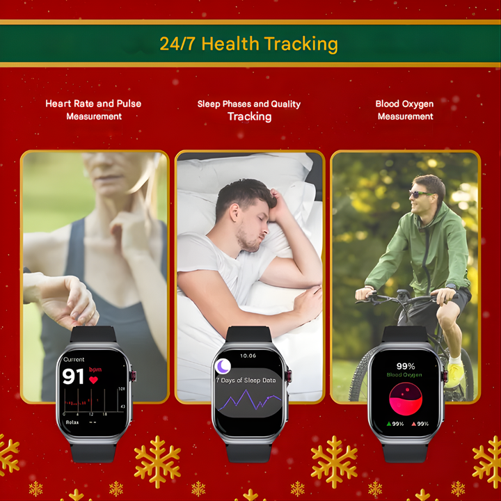 Smartwatch with Advanced Features for Active Lifestyles