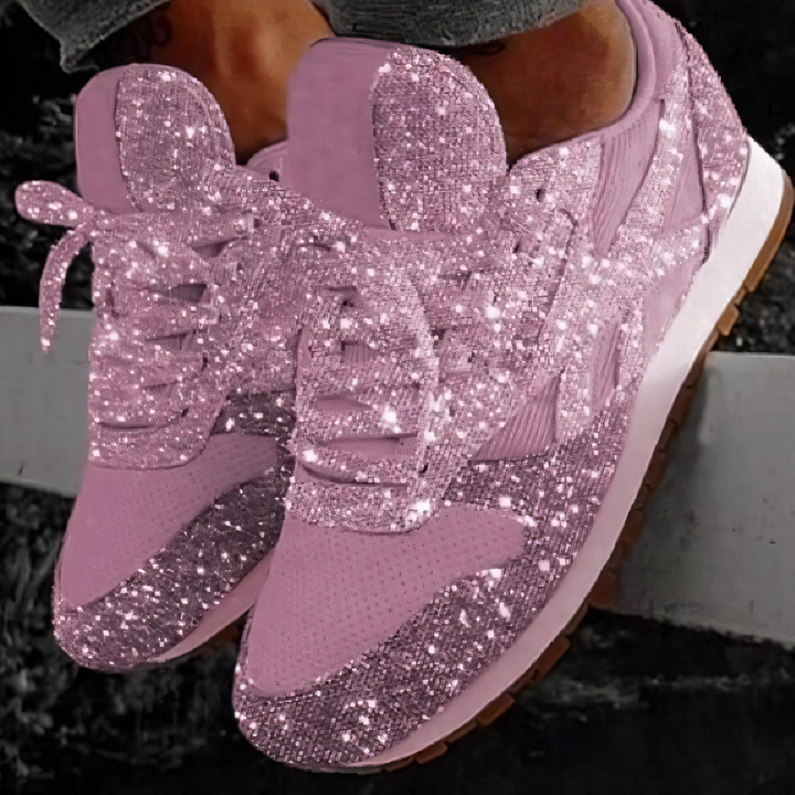 Women’s Glitter Chunky Sneakers