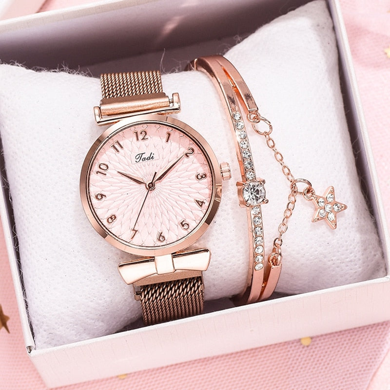 Watch with Magnetic Strap