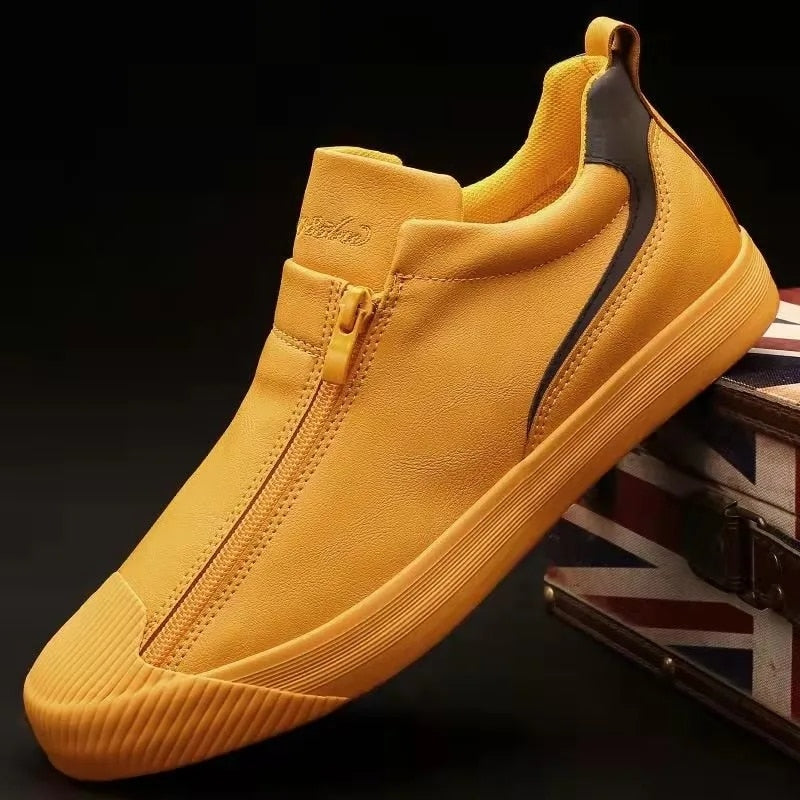 Men's Zip-Up Trainers with Comfort – Noah