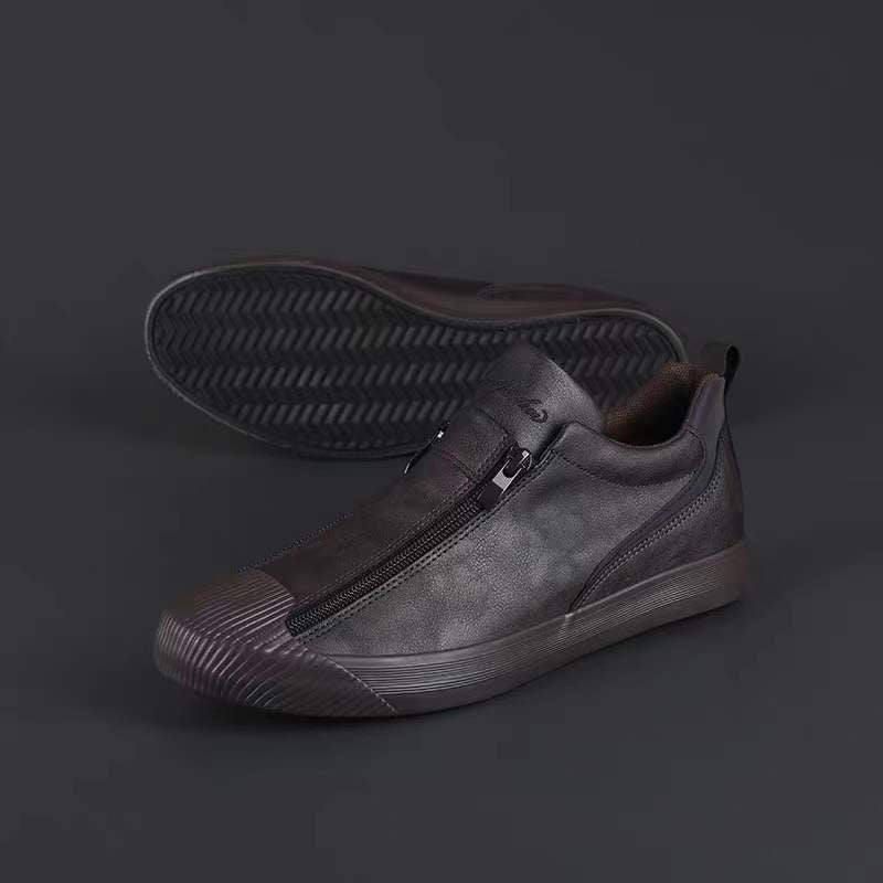 Men's Zip-Up Trainers with Comfort – Noah