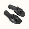 Women's H-Strap Sandals in Vegan Leather - Comfortable and Elegant