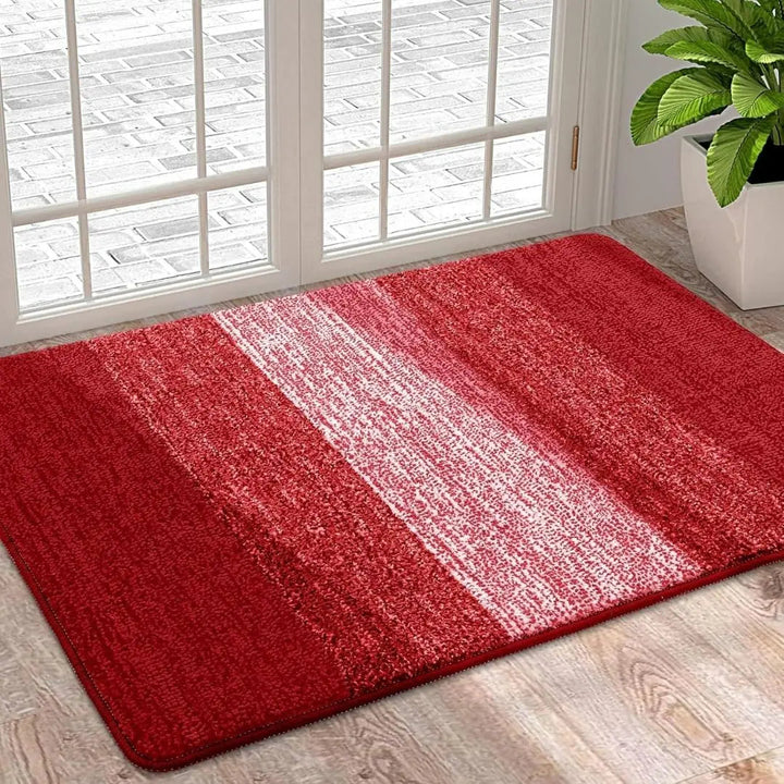 Waschbarer Eingangsteppich mit saugfähigem Design