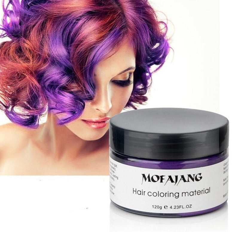 Coloured Hair Wax