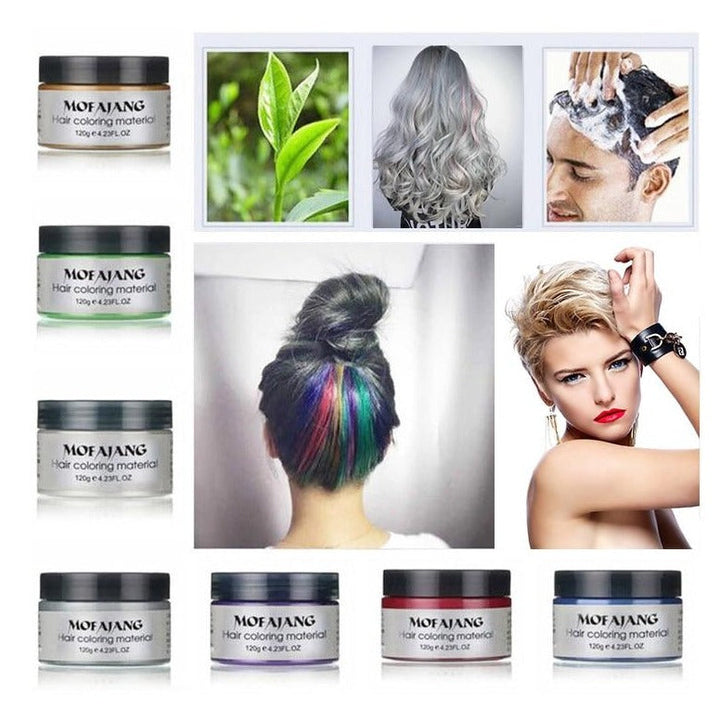 Coloured Hair Wax