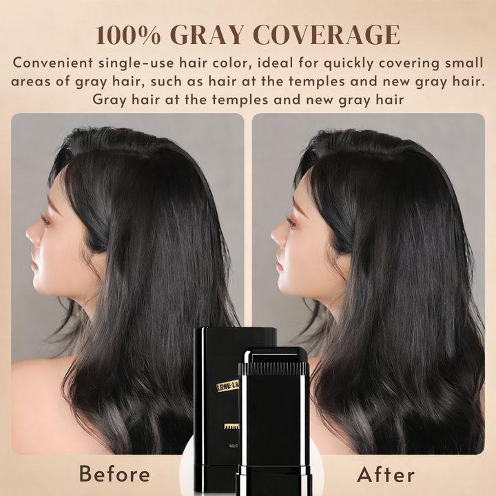 Hair Colour | Instant Grey Hair Coverage | Root Touch-Up Stick | AnsatzFix