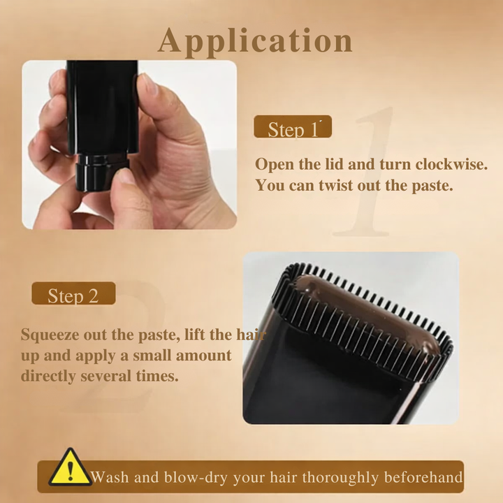 Hair Colour | Instant Grey Hair Coverage | Root Touch-Up Stick | AnsatzFix