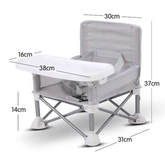 AdventureNest Children's Chair | Durable and Portable Camping Chair with Safety Belt for Children