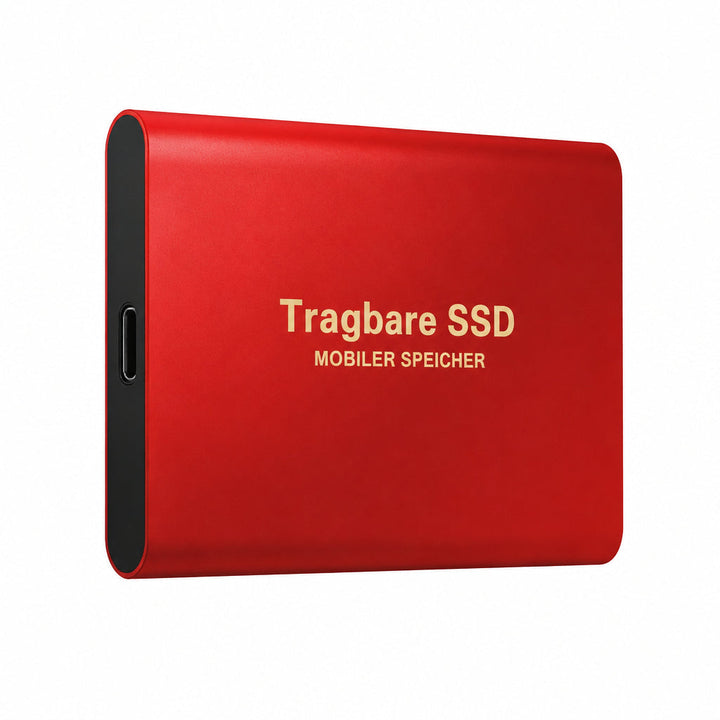 Portable 30 TB SSD with Rugged Casing