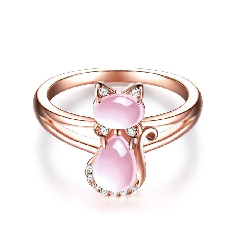 Elegant rose gold ring with refined design