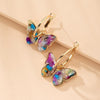 Butterfly Earrings with Colourful Details