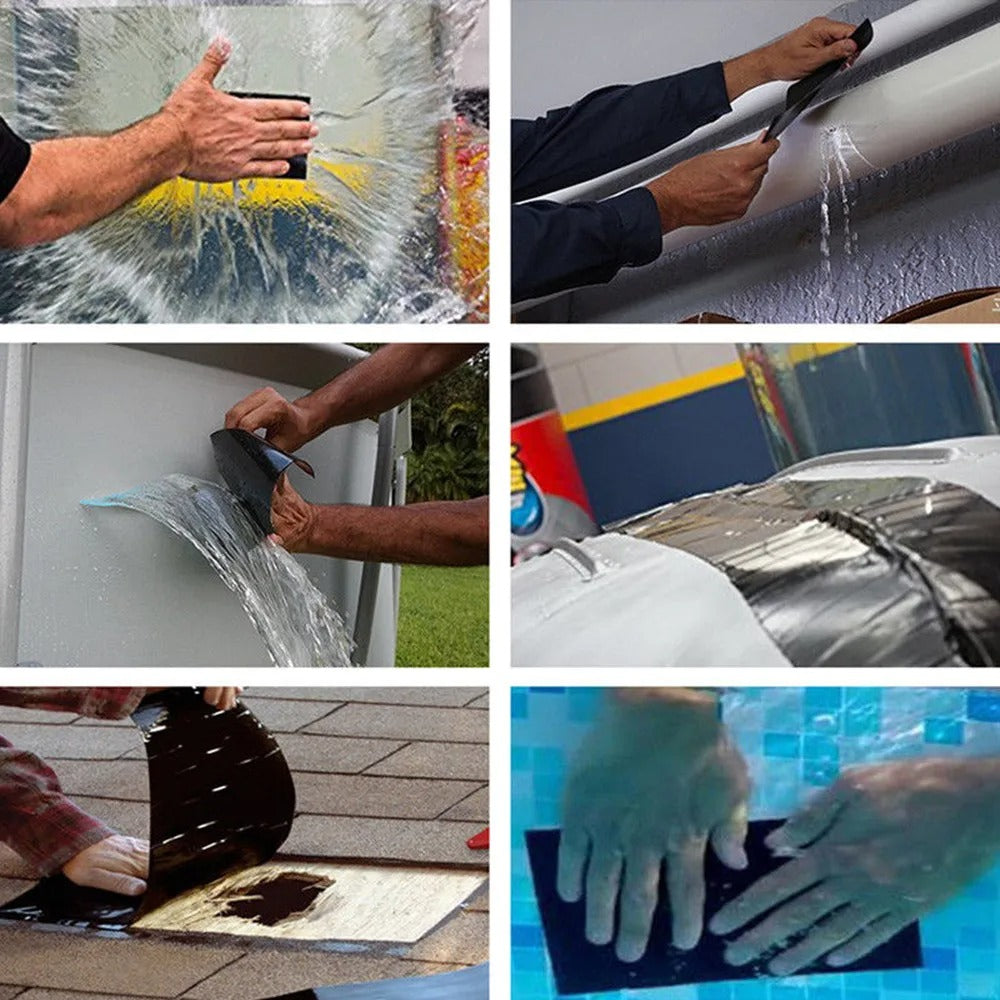 Waterproof Adhesive Tape - Repairing Leaks and Cracks