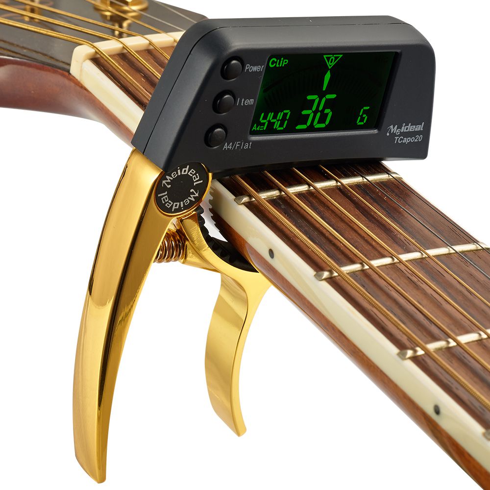TuneGrip 2-in-1 Capo and Tuner