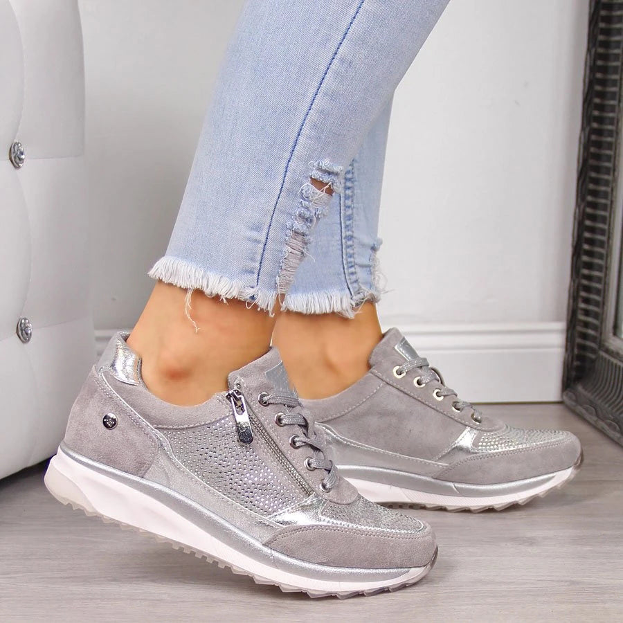 Women's comfort shoes with arch support and non-slip sole for everyday wear